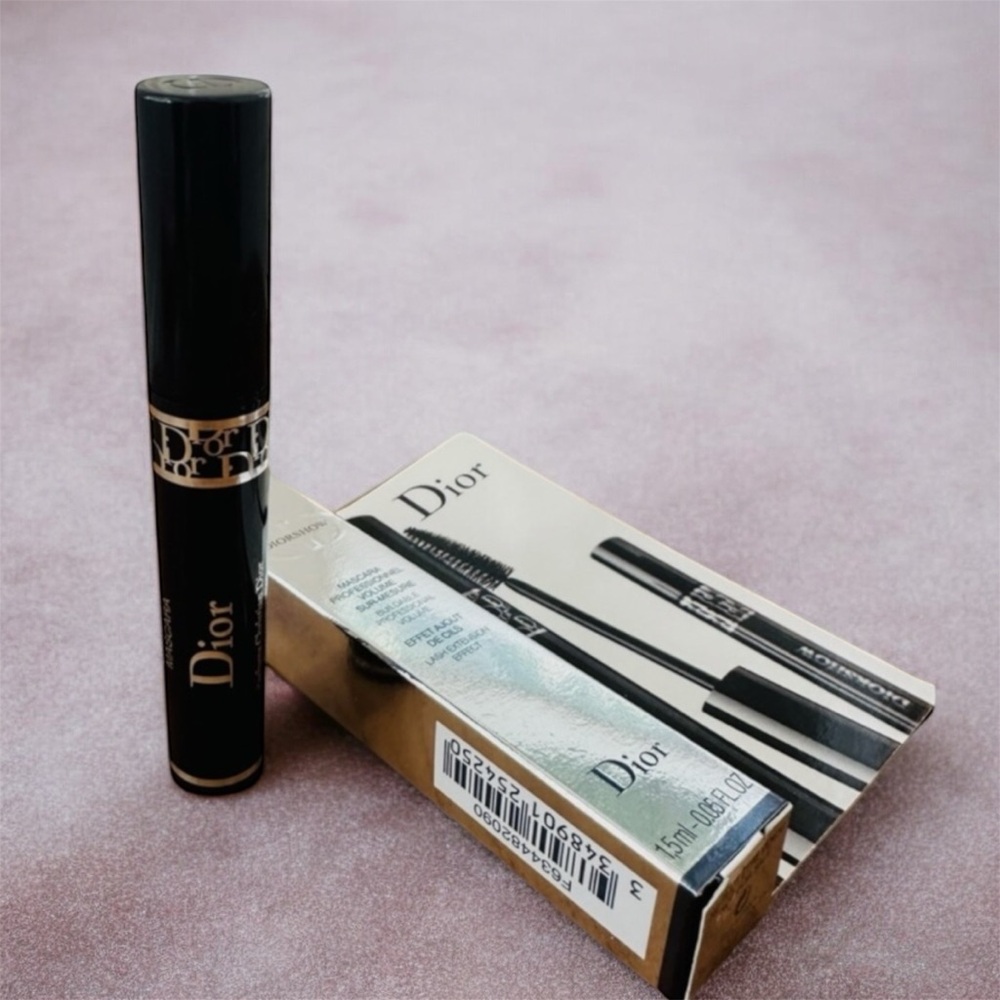 DIOR DIORSHOW 090 PRO BLACK MASCARA 1.5 ml NEW IN BOX Travel Size